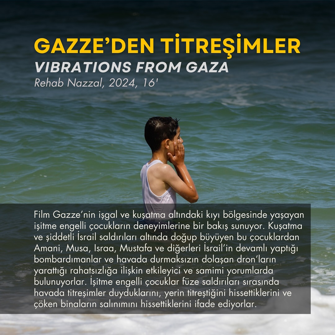 Gazze'den Titreşimler Film Gösterimi