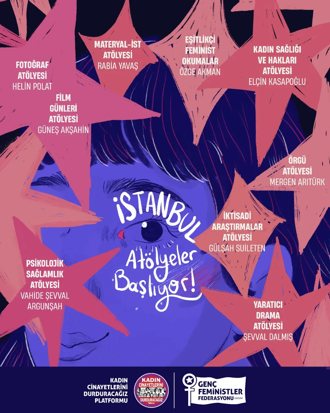 Kadın Ci̇nayetleri̇ni̇ Durduracağız Platformu Atölye