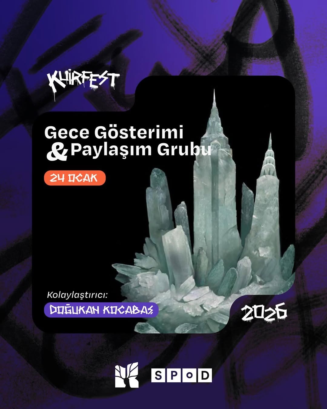 “Crystal City” Gösterimi ve Paylaşım Oturumu: Bağımlılık, Topluluk ve İyileşme Üzerine